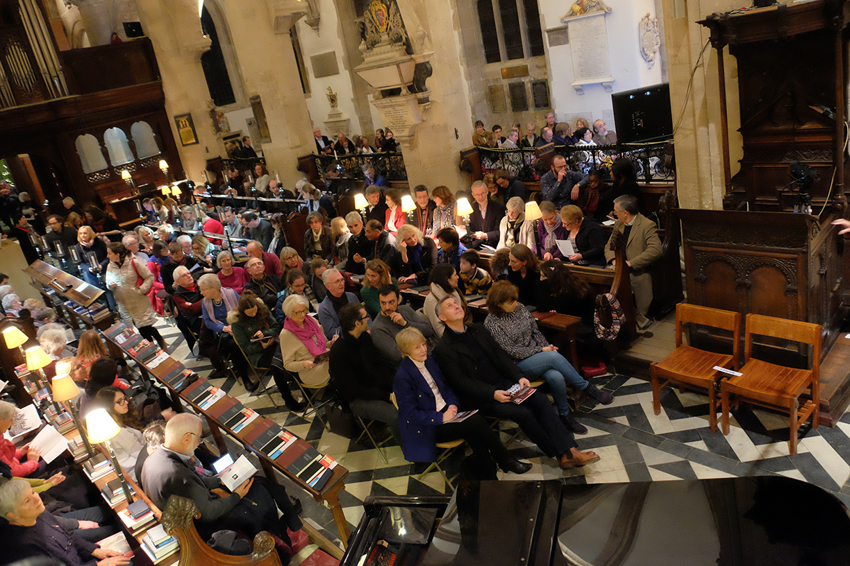 Audience 2 at the Christmas at Christ Church 2016 concert