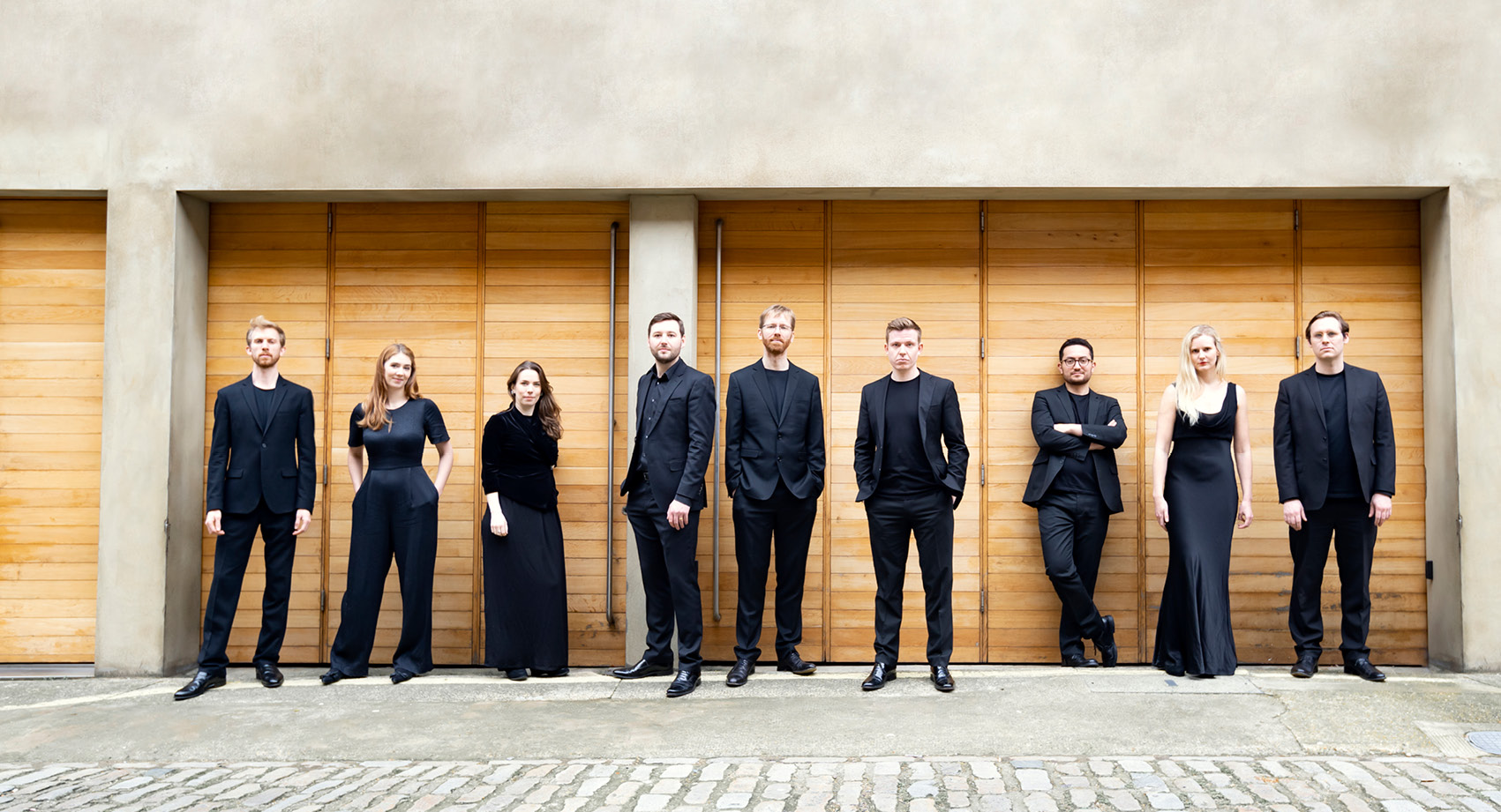 A group of singers from The Marian Consort